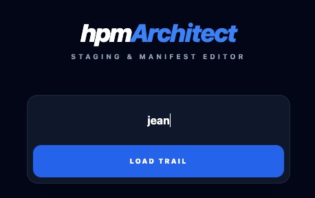 Existing developer welcome screen